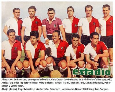 Artículo Nº4: La primera camiseta del Club Deportivo Palestino y su origen más probable
